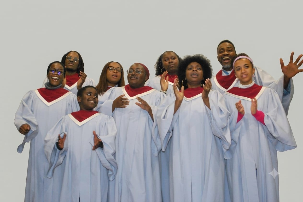 La Chorale gospel de Braine-le-Comte au complet