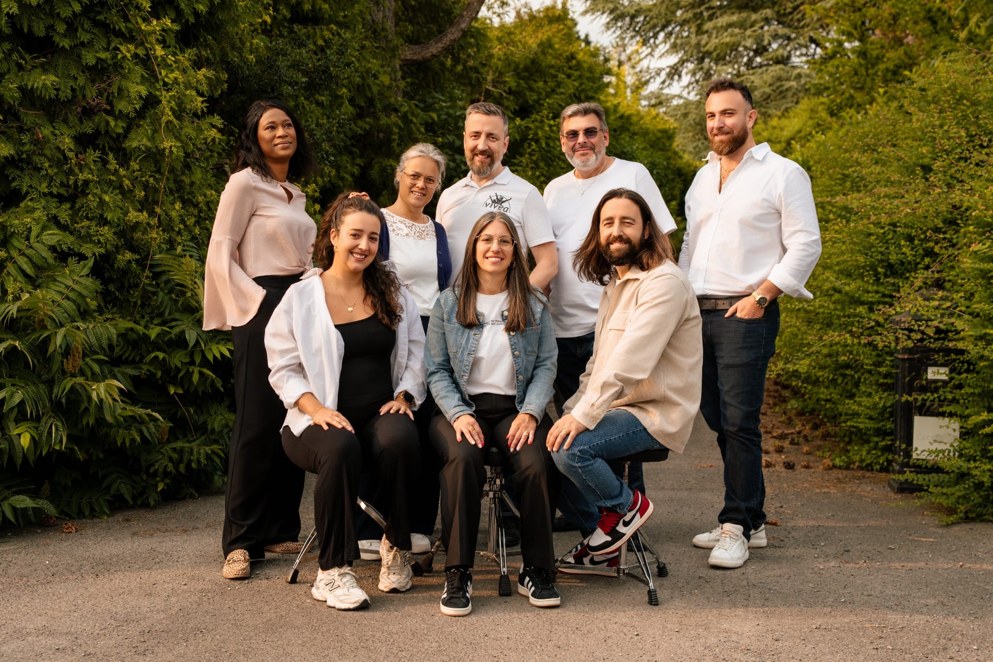 L'équipe Vivea Worship Team au complet